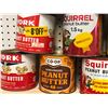 Image 2 : Group of 10 vintage assorted peanut butter & jam collectors' tins