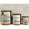 Image 2 : Group of 3 vintage Roger's Golden Syrup collectors' tins - 10 LBS/ 5 LBS/ 2 LBS
