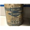 Image 2 : Group of 3 early 1900s collectors' tins - Wholesome Shortening/ Fowler's Frozen Eggs & Fleischmann's