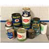 Image 1 : Group of 13 assorted vintage honey & syrup collectors' tins