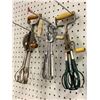 Image 2 : Group of 3 early 1900s hand mixers/egg beaters
