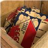 Image 2 : Vintage wooden egg crate filled w/ cardboard egg containers