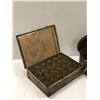 Image 2 : Early 1900s tin 24 pack egg box & lidded tin sifter