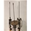 Image 2 : Group of 3 early 1900s kerosene/gas lamps (for parts or repair)