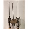 Image 2 : Group of 3 early 1900s kerosene/gas lamps (for parts or repair)