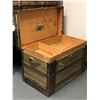 Image 3 : Antique steamer trunk