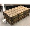 Image 2 : Antique steamer trunk