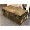Image 2 : Antique wooden trunk