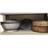 Image 1 : 5 pcs. of antique graniteware