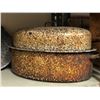 Image 2 : 5 pcs. of antique graniteware