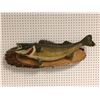 Image 1 : Walleye wall mount professionally taxidermied (some condition issues present)
