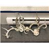 Image 1 : Group of 3 sun-bleached deer antlers