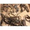 Image 2 : Box of 11 assorted vintage animal leg-hold traps