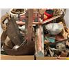 Image 1 : 4 big boxes filled w/ assorted misc. vintage items