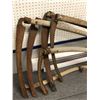 Image 3 : Group of 5 antique grass cutting scythes