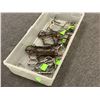 Image 1 : Box of assorted vintage horse bits - approx. 17 sets