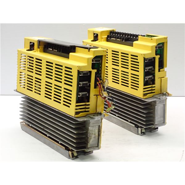 (2) Fanuc # A06B-6089-H105 Servo Amplifier Units
