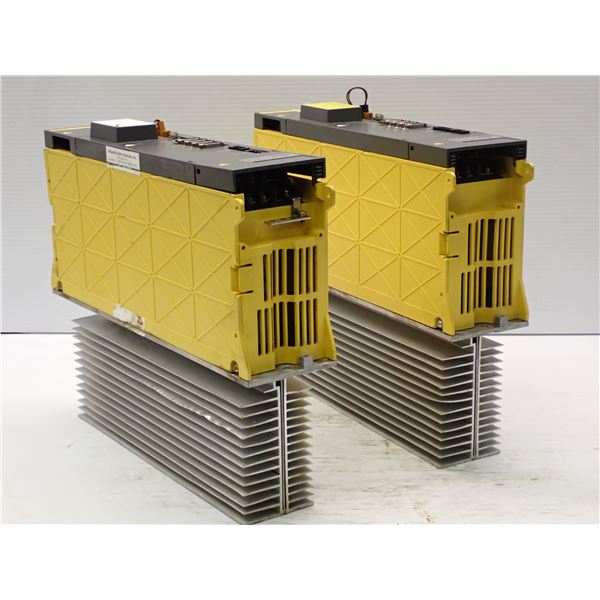 (2) Fanuc # A06B-6096-H106 Servo Amplifier Modules