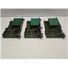 Image 1 : (3) Fanuc # A16B-2202-0985 Cards