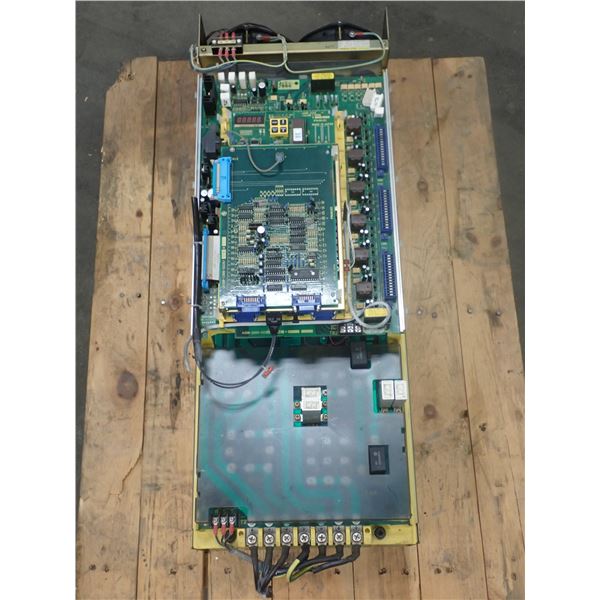 Fanuc # A06B-6064-H318#H550 AC Spindle Servo Unit
