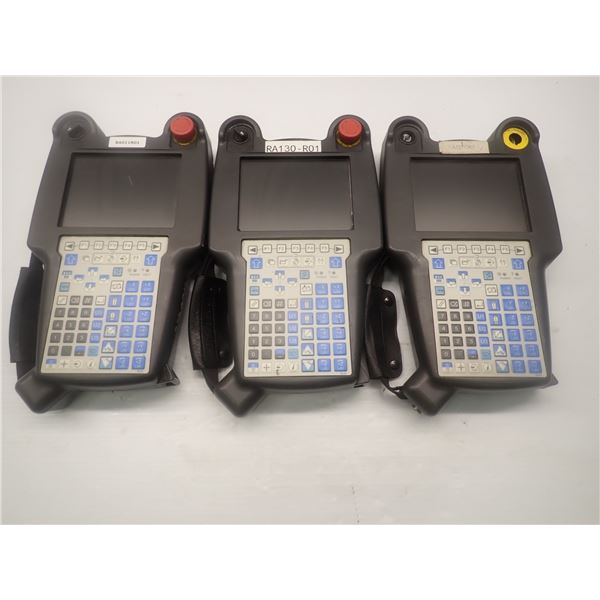 (3) Fanuc # A05B-2518-C202#SGL Pendants