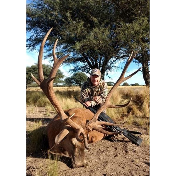 CAZAPAMPA: 4-Day Red Stag Hunt for Two Hunters in Argentina - Includes Trophy Fees
