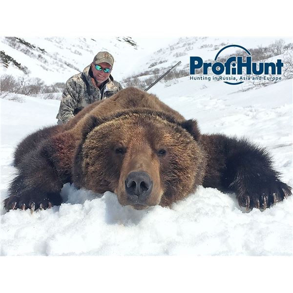 PROFIHUNT: 9-Day Kamchatka Brown Bear Hunt for One Hunter in Russia - Includes Best Available Bear