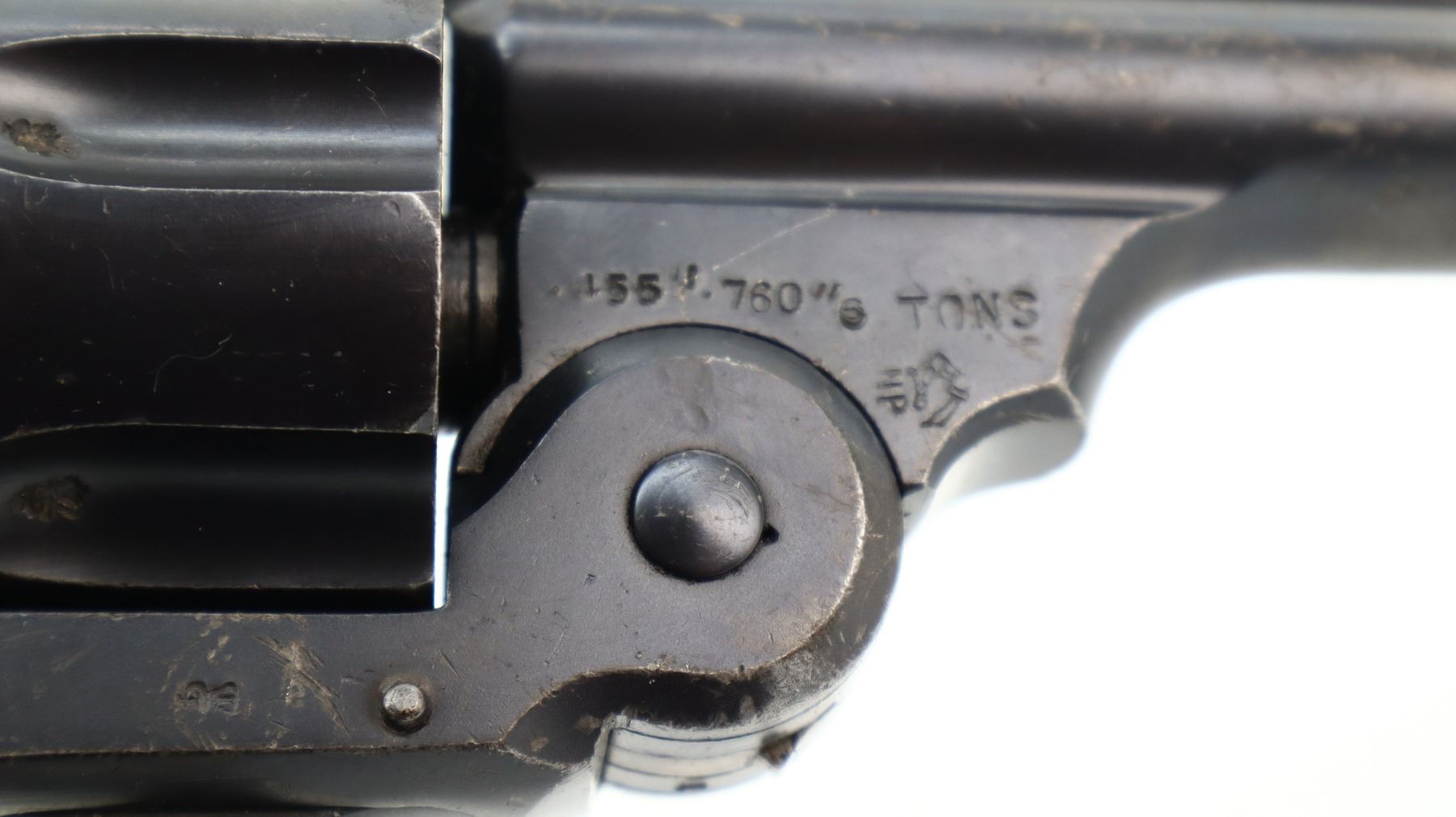 GARATE, MODEL: SMITH & WESSON TOP BREAK COPY, CALIBER: 455 REVOLVER