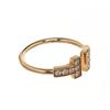 Image 2 : Tiffany & Co Gold T Wire Diamond Ring