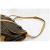 Image 2 : Louis Vuitton Brown Monogram Canvas Leather Saumur 43 cm Messenger Bag