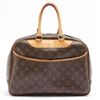Image 1 : Louis Vuitton Brown Monogram Canvas Leather Deauville Doctor Bag