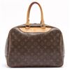 Image 2 : Louis Vuitton Brown Monogram Canvas Leather Deauville Doctor Bag