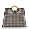 Image 2 : Fendi Runaway Shopper Tote Zucca Mesh Large Black, Green, Orange, Print