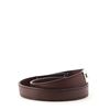 Image 3 : Hermes Kelly Double Tour Bracelet Leather Brown