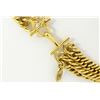 Image 3 : Chanel Gold-tone Metal Head Lion Double Chain Necklace