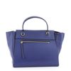 Image 2 : Celine Belt Bag Textured Leather Medium Blue