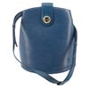 Image 1 : Louis Vuitton Blue Epi Leather Cluny Shoulder Bag