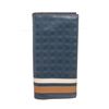 Image 1 : Ferragamo Blue Leather Continental Wallet