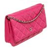 Image 2 : Chanel Pink Caviar Leather WOC Chain Shoulder Bag