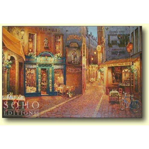 Au Petit Marquis by Viktor Shvaiko on canvas