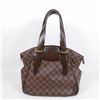 Image 4 : Louis Vuitton Damier Ebene Canvas Leather Verona MM Shoulder Bag