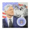 Image 1 : Bill Clinton, We the People by Steve Kaufman (1960-2010)