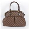 Image 1 : Louis Vuitton Damier Ebene Canvas Leather Trevi PM Handbag
