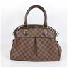 Image 5 : Louis Vuitton Damier Ebene Canvas Leather Trevi PM Handbag
