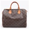 Image 2 : Louis Vuitton Brown Monogram Canvas Leather Speedy 30 cm Handbag