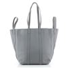 Image 3 : Balenciaga Laundry Cabas Tote Leather Small Gray