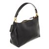 Image 4 : Coach Black Soft Leather Sutton Hobo Shoulder Bag