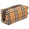 Image 3 : Burberry Tan Patent Leather Cosmetic Pouch