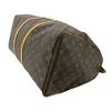 Image 4 : Louis Vuitton Brown Monogram Canvas Leather Keepall 55 cm Duffle Bag Luggage