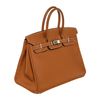 Image 2 : Hermes Gold Epsom Leather Birkin 35cm Handbag